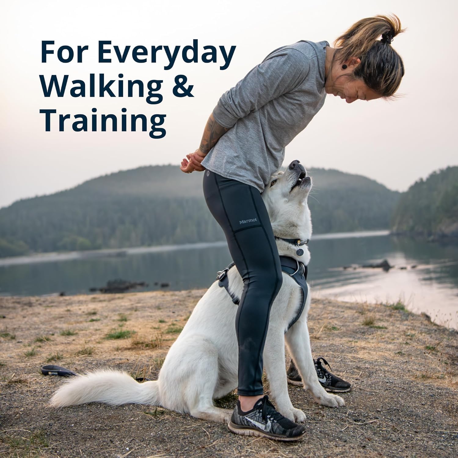Ruffwear, Front Range Dog Harness, Reflective Soft Padded Everyday Harness with Dual Leash Clips, Adjustable and Lightweight Fit